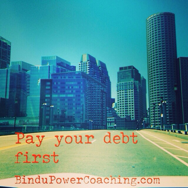 pay your debt